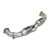 Supersprint Front Metallic catalytic Right - Left 100CPSI "Racing"(W/o heat exchangers) - 243842