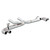 Supersprint Rear pipe Right - Left(Muffler delete) + connecting "Y-Pipe" for OEM endpipes - 245754