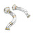 Supersprint Downpipe kit Right + Left(Replaces catalytic converter) - 249511