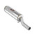 Supersprint Rear exhaust O60 "S-Bend" STEEL 409 - 322344