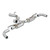 Supersprint Rear exhaust "Racing" right - left - 328404