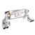 Supersprint Rear exhaust OO70 Right - OO70 Left - 391406