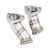 Supersprint Connecting pipes kit Right - Left For OEM headers(Left / Right Hand Drive) - 401911