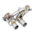 Supersprint Rear exhaust Left with valve - 393734