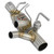 Supersprint Rear pipe right with valve + Metallic catalytic converter(Deletes GPF) - 393304