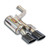 Supersprint Rear exhaust Left "Gun Metal Grey", with valve - 451547