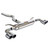 Supersprint Connecting pipe + rear exhaust Right OO80 - Left OO80 - 521706