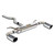 Supersprint Connecting pipe + rear exhaust Right O100 - Left O100 - 521724
