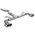 Supersprint Connecting pipe + rear pipe Right OO80 - Left OO80(Muffler delete) - 523816