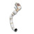 Supersprint Turbo downpipe kit +  Metallic catalytic converter LeftAccepts the stock "Cat.-Back" system - 525241