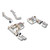 Supersprint Rear Exhaust(For Stock end tips)With E.E.C. approval - 525360
