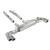 Supersprint Rear exhaust Right OO90 - Left OO90 with valve - 525726