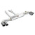 Supersprint Rear exhaust Right "Gun Metal Grey" OO90 - Left OO90 with valve - 525776