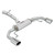 Supersprint Connecting pipe + rear exhaust Right O100 - Left O100 - 527204
