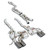 Supersprint J-Pipe Touring Package with valves - completeDeletes the secondary catalytics + OPFs  + mid resonator - 527740