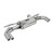 Supersprint Rear exhaust right - left with valve - 526434