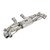 Supersprint Rear exhaust right - left with valve - 527904