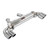 Supersprint Rear exhaust Right OO90 - Left OO90 with valve - 527126