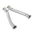 Supersprint Connecting pipe kit Right - Left for exhausts. - 530213