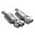 Supersprint "Racing" rear muffler Right OO100 - Left OO100 - 530724