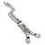 Supersprint J-Pipe Race PackageDeletes the secondary catalytics + OPFs  + mid resonatorAccepts the Std - Oem muffler - 528410