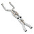 Supersprint Front exhaust Right - Left + "X-Pipe"Deletes tertiary catalytics and OPF - 529202