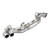 Supersprint Rear exhaust right - left with valves, 4 endpipes OO 100 - 532326