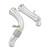 Supersprint Downpipe kit Right - Left(Replaces the primary catalytic) - 529411