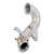 Supersprint Downpipe kit(Replaces OEM kat) - 724711