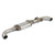 Supersprint Dual Sound rear muffler right - left, with flap - 724754