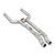 Supersprint "H-Pipe" centre tube with valve - 725113