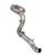 Supersprint Downpipe Left + Metallic pre-catalytic converterDeletes the secondary catalytic + GPF - 725041