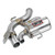 Supersprint Rear exhaust Left with valve - 725634