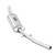 Supersprint Centre exhaust 100% Stainless steel - 750202.