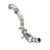 Supersprint Downpipe Right + Metallic catalytic 100CPSI WRCDeletes the primary catalytic - 725461