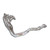 Supersprint Manifold Stainless steel for OEM catalytic converter - 752401