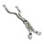 Supersprint Resonator deleting Package - California emission compliantAccepts the Std - Oem muffler - 746030