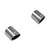 Supersprint Endpipe kit Right - Left "Gun Metal Grey" O 120 - 756744
