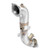 Supersprint Downpipe(Replaces catalytic) - 756631