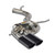 Supersprint Rear exhaust 90x70 "Gun Metal Grey" with valve - 769737.