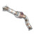 Supersprint Downpipe Left + Metallic catalytic converter - 771341