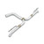 Supersprint Rear pipe "Stealth" right - left(Muffler delete) - 771074