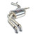 Supersprint Rear exhaust "Stealth"(For OEM diffuser) - 772004