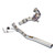 Supersprint Turbo downpipe kit + Metallic WRC 100 CPSI catalytic - 775221