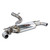 Supersprint Rear exhaust with valve Ø76 - 775104
