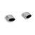 Supersprint Oval endpipe kit Right + Left 145x95 - 776215