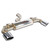 Supersprint Rear exhaust with valves right - left 145x95 - 776905