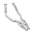 Supersprint Front exhaust kit right + left - 777902