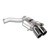 Supersprint Rear exhaust Right OO100 "Gun Metal Grey" - 778726