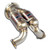 Supersprint Downpipe + Metallic catalytic converter - 777521